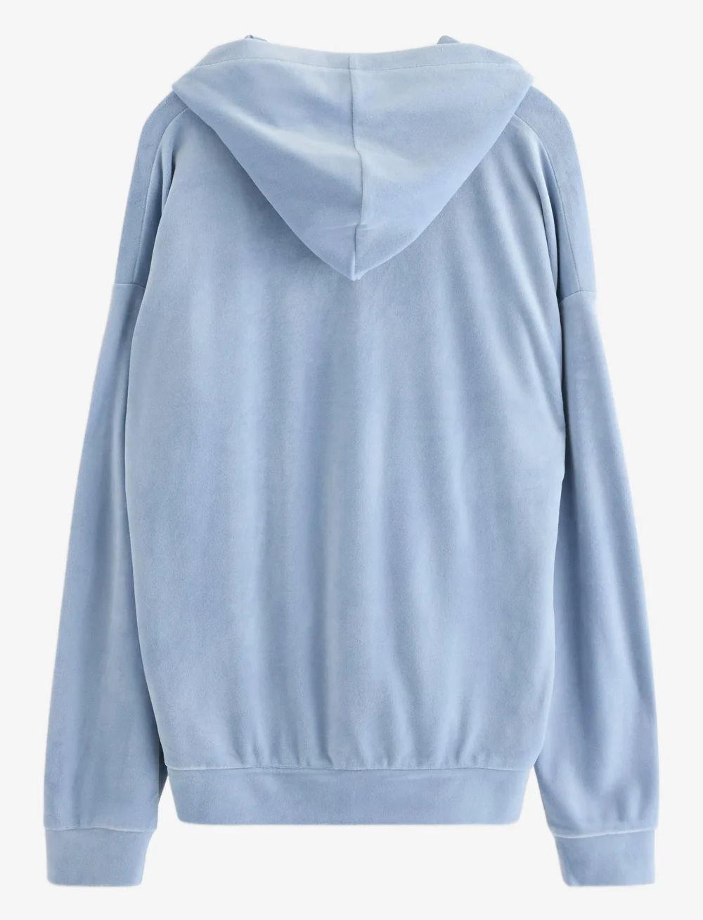 Lindex - Sweatshirt hood velour - kapuzenpullover - light blue - 2