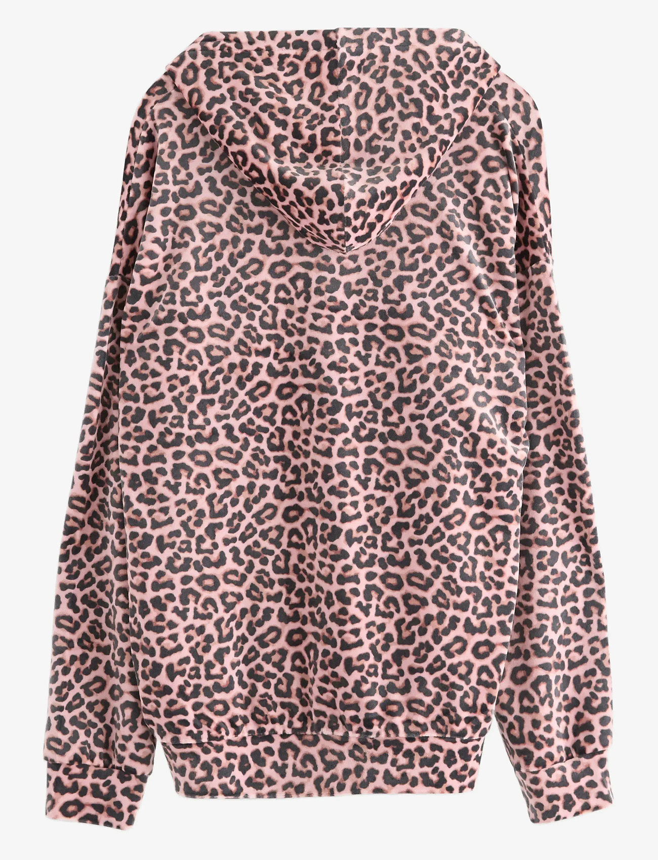 Lindex - Sweatshirt hood velour - hættetrøjer - light dusty pink - 1