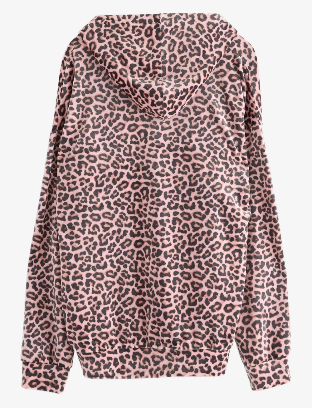 Lindex - Sweatshirt hood velour - kapuzenpullover - light dusty pink - 1