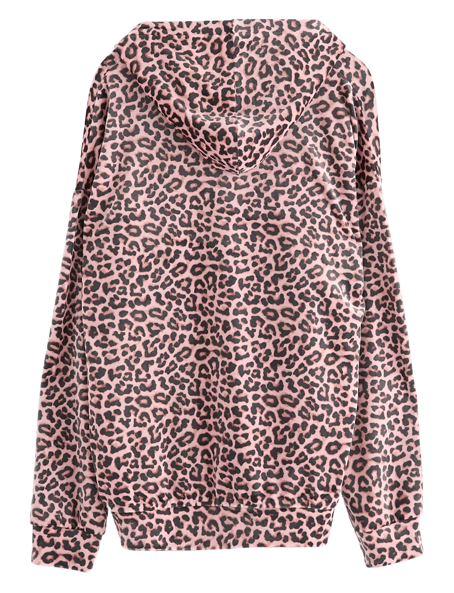 Lindex - Sweatshirt hood velour - kapuzenpullover - light dusty pink - 1