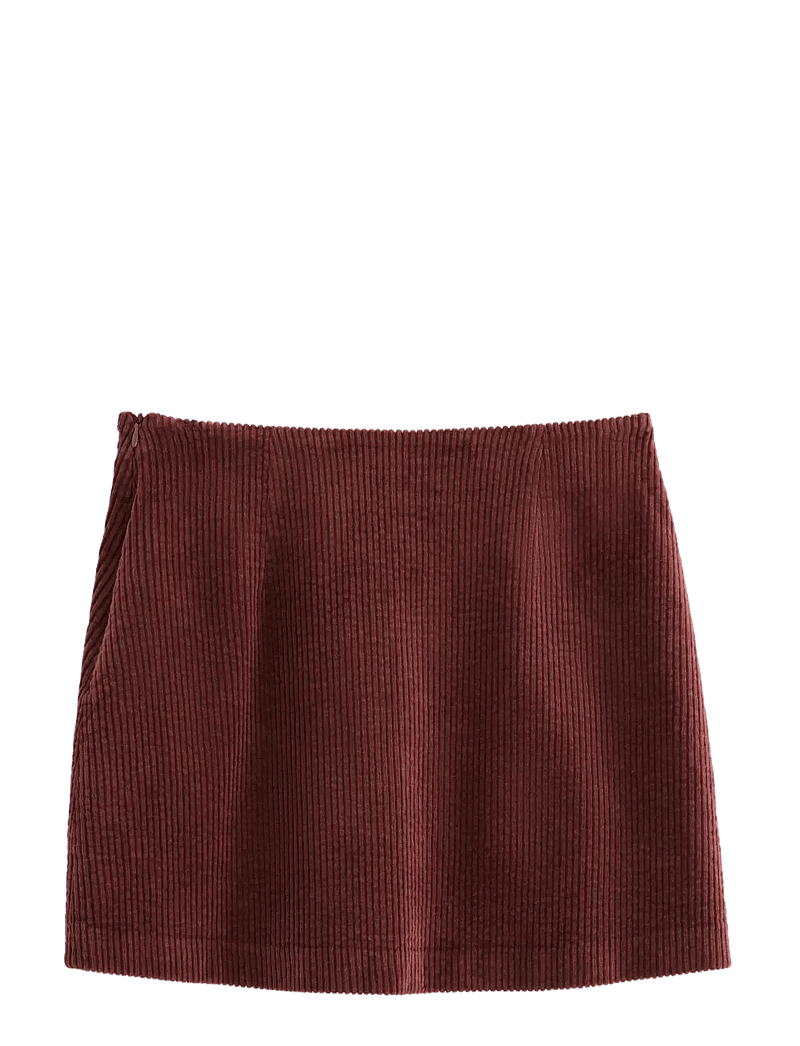 Lindex - Skirt Elsa cord - short skirts - dark red - 2