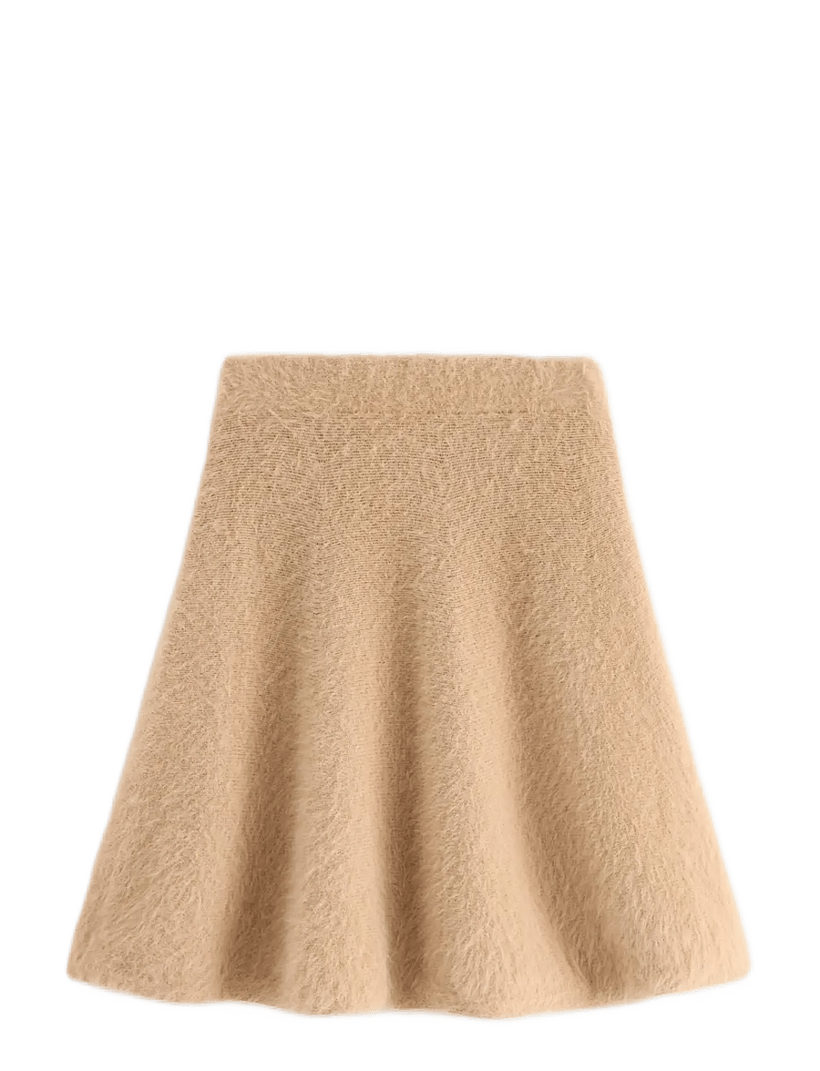 Lindex - Skirt Edit - knitted skirts - light beige melange - 1
