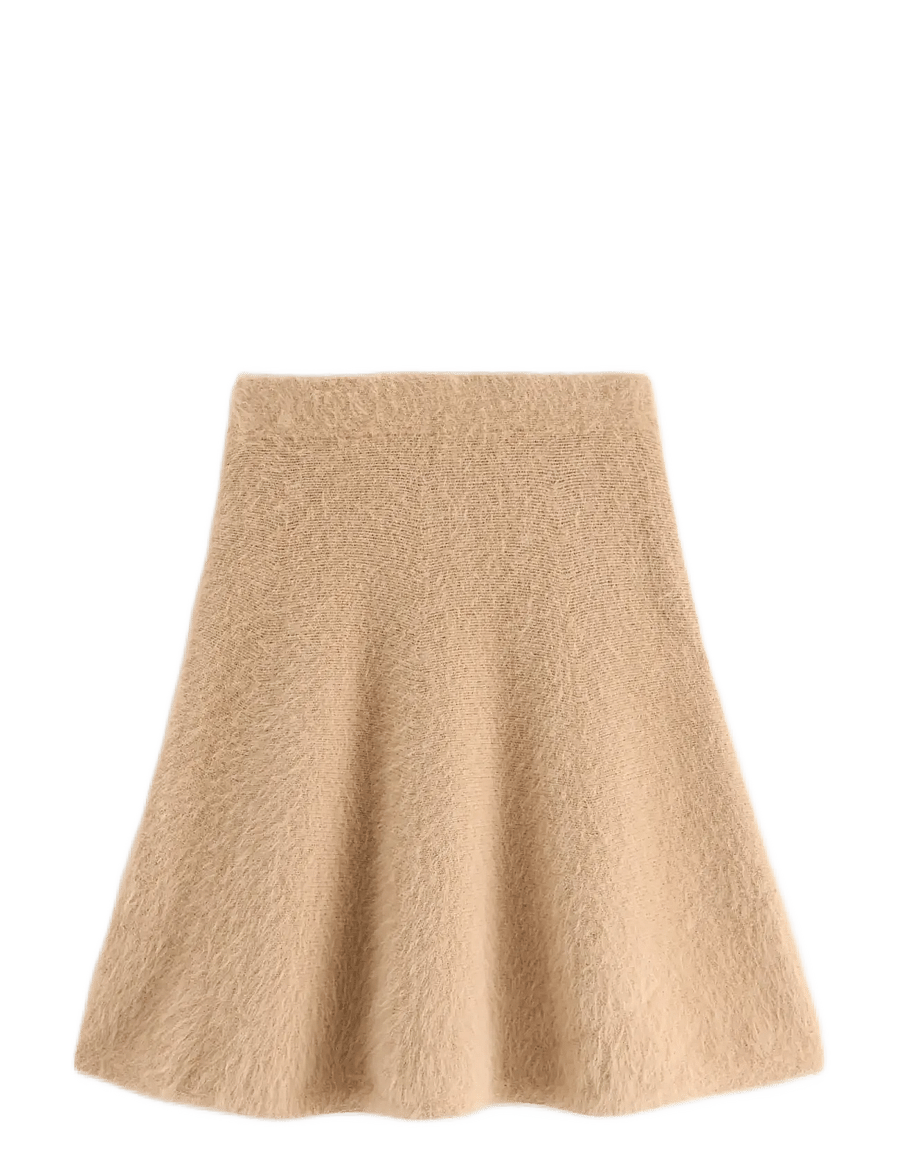 Lindex - Skirt Edit - knitted skirts - light beige melange - 2