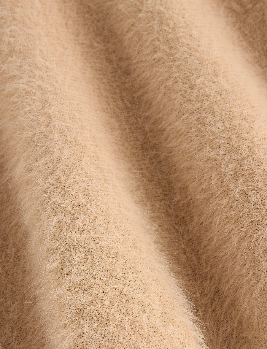Lindex - Skirt Edit - knitted skirts - light beige melange - 5