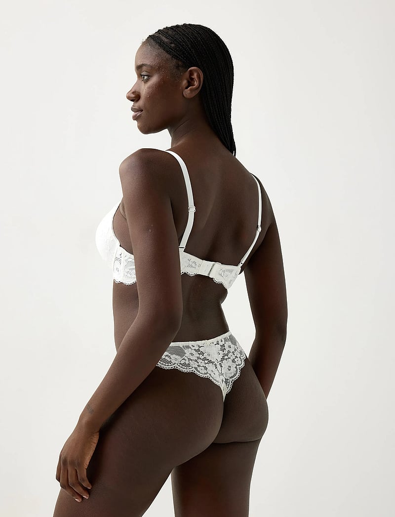 Lindex - Linnea super push-up bra - push up bhs - white - 3