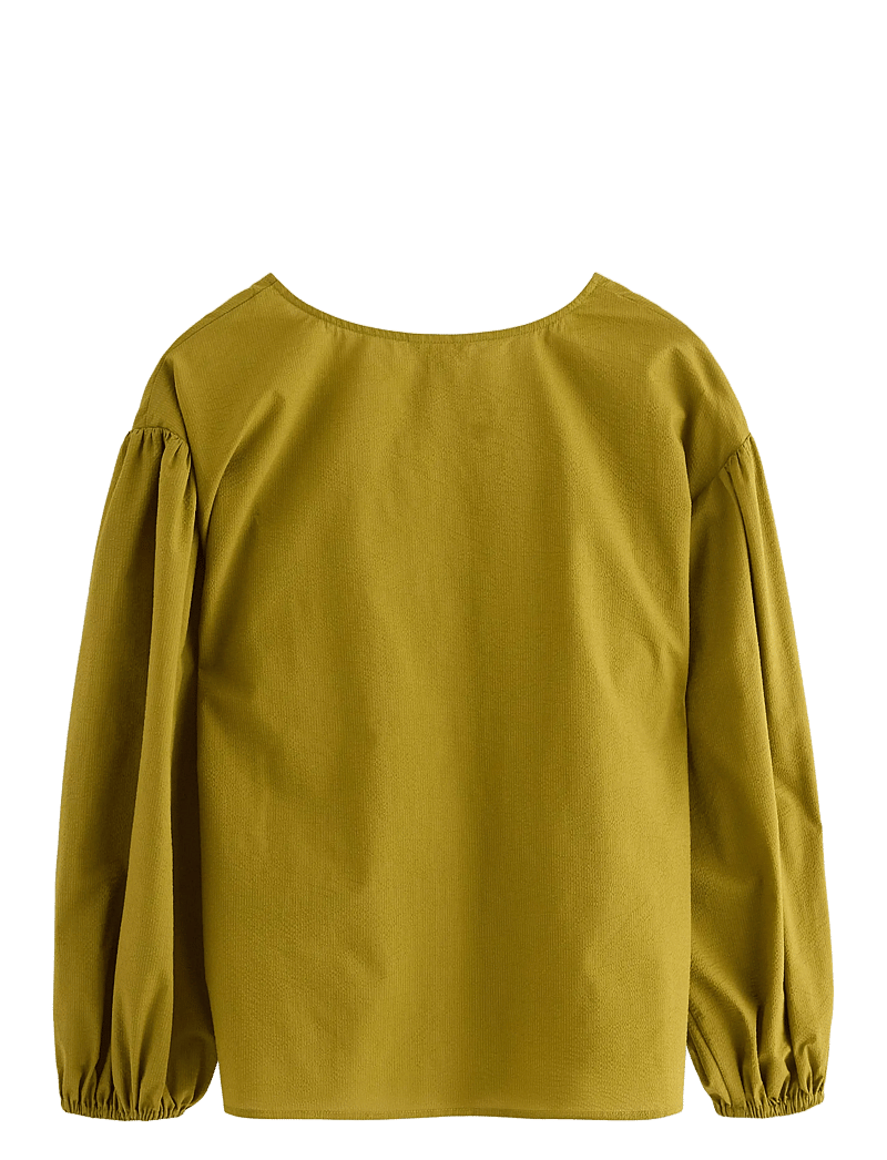 Lindex - Blouse Esther - långärmade blusar - dusty green - 2