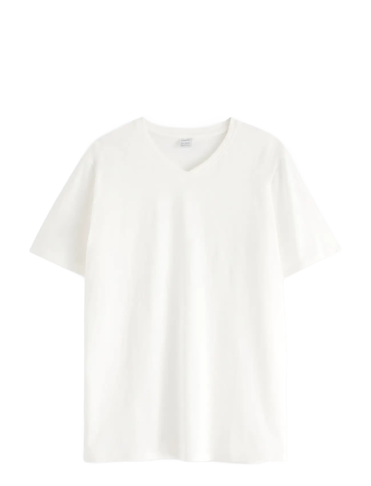 LINDEX T Shirt V Neck Weiß - 128 - Kinder