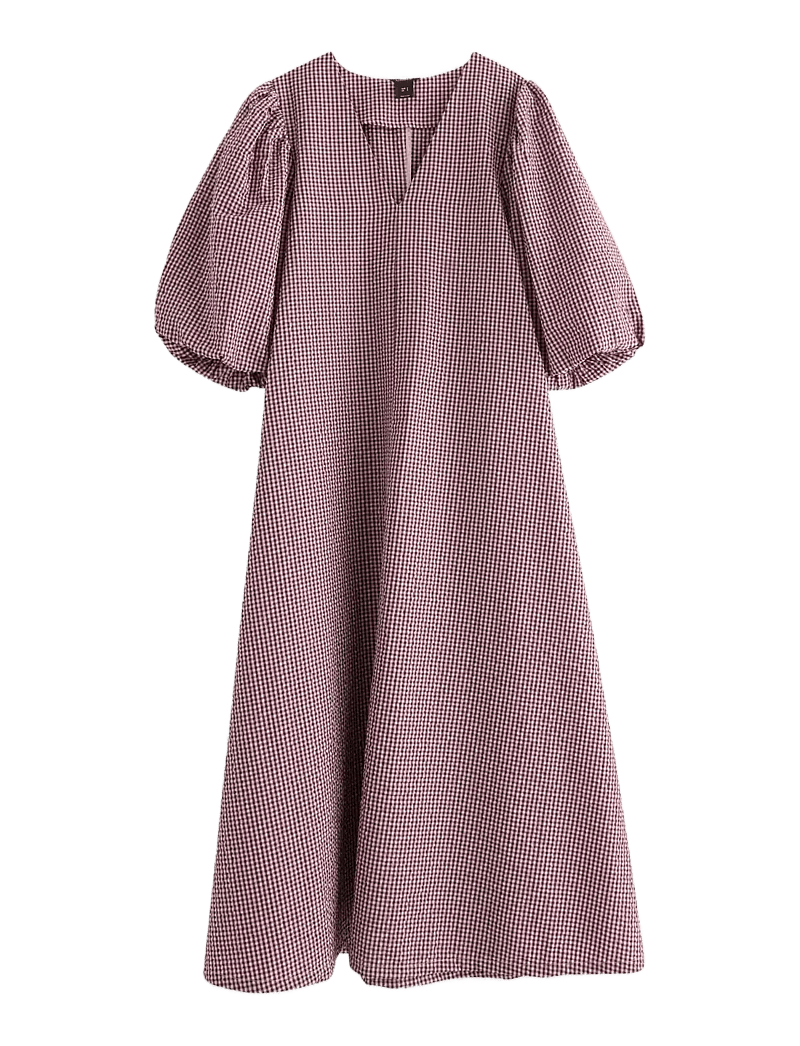 Lindex - Dress Bernice - skjortklänningar - dark lilac - 1