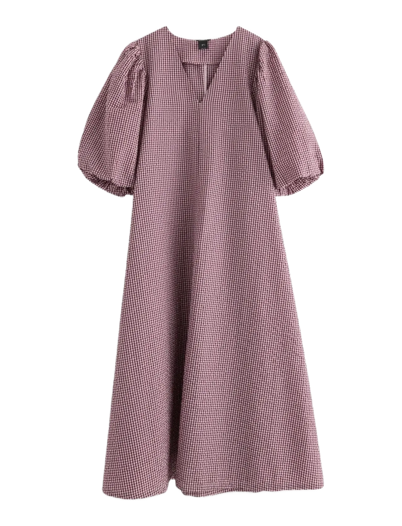 Lindex Dress Bernice - Kläder - DARK LILAC / pink/rose