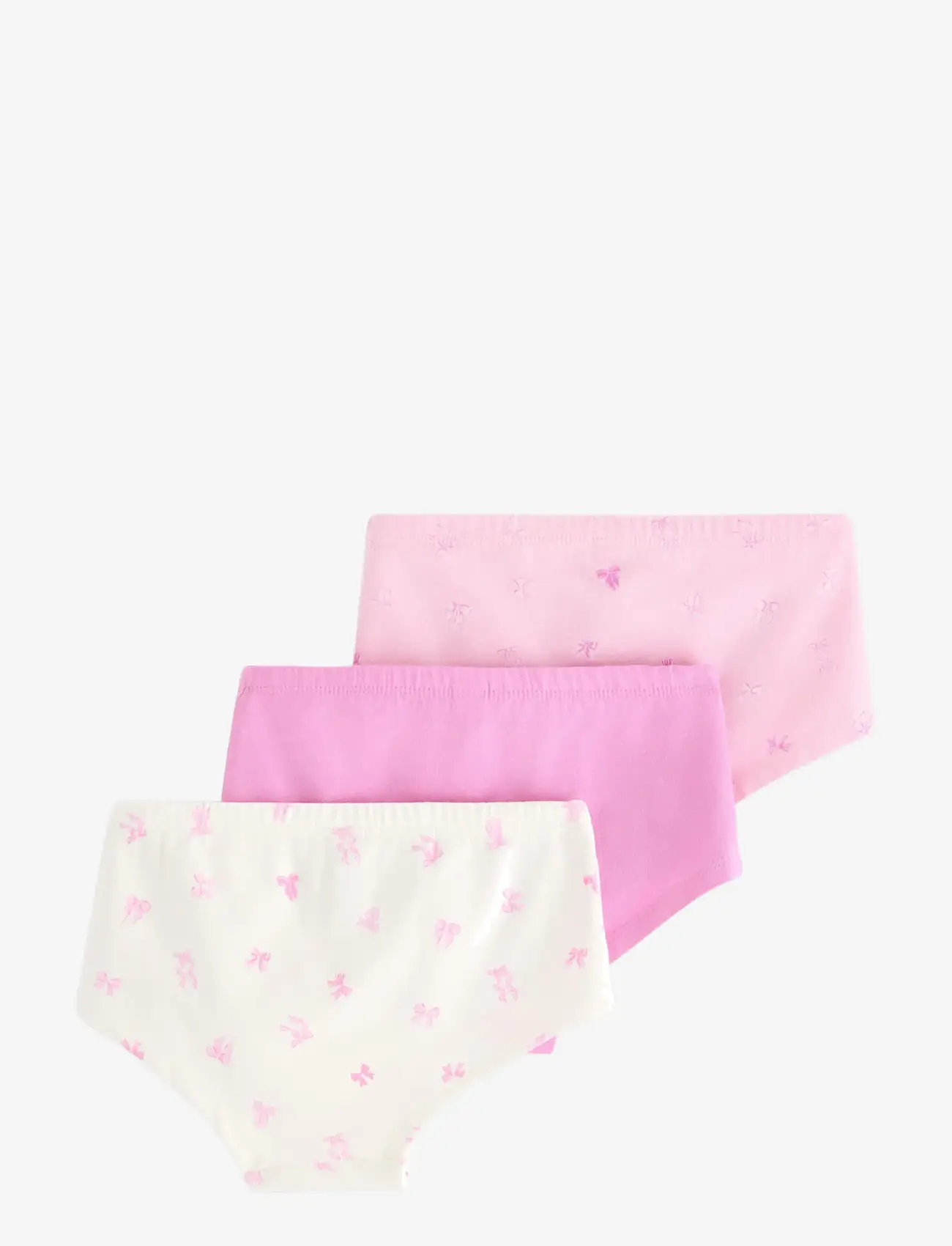 Lindex - 3-pack hipster briefs - slips - light pink - 1