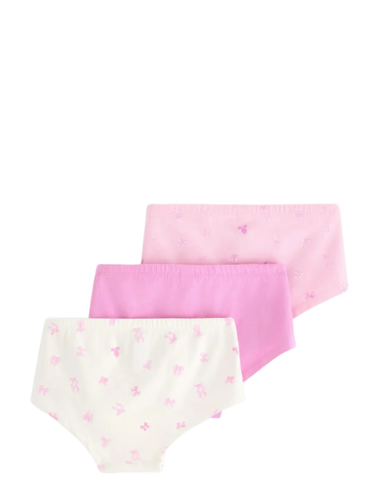Lindex - Hipster 3 pack Bows - underdele - light pink - 1