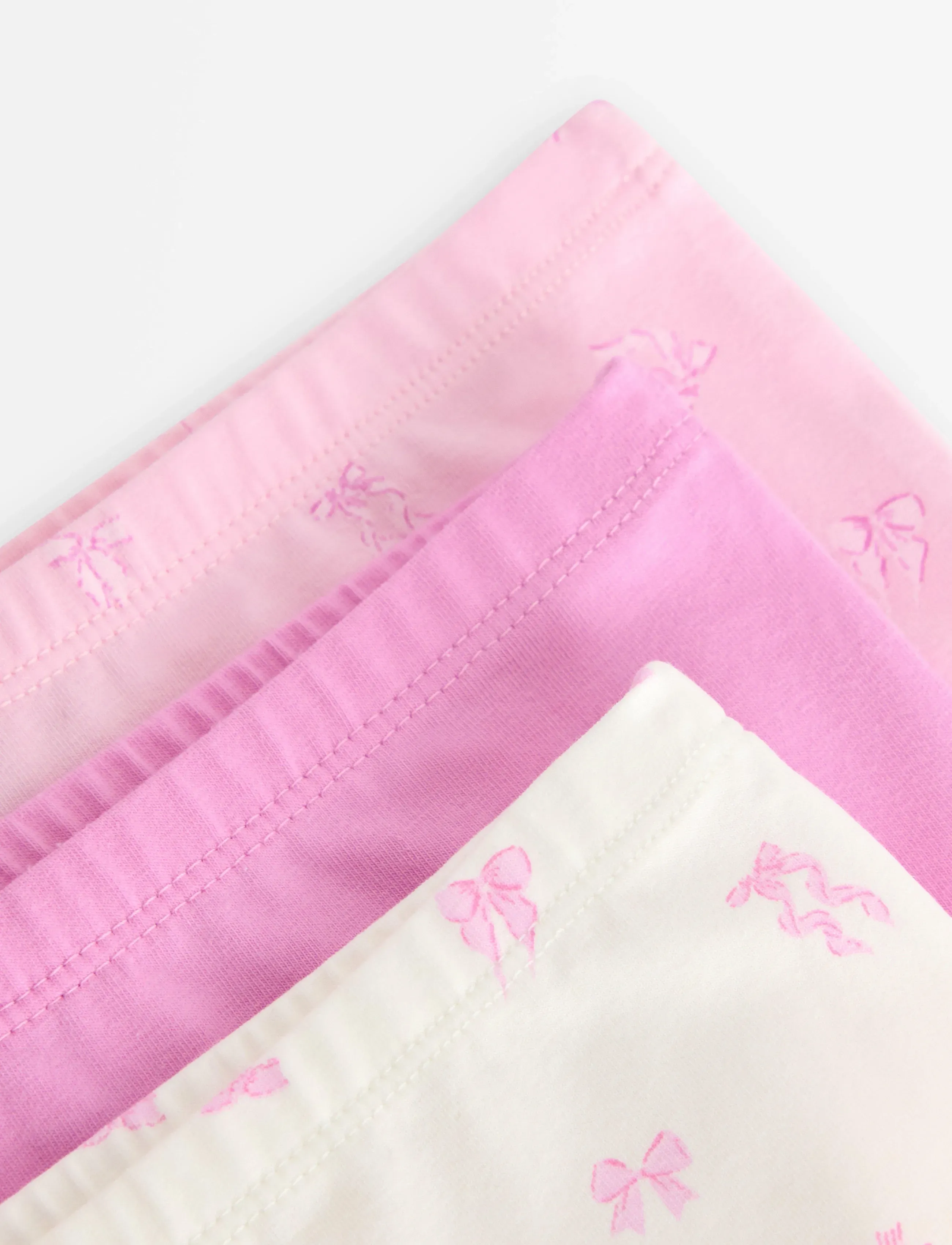 Lindex - Hipster 3 pack Bows - underdele - light pink - 2