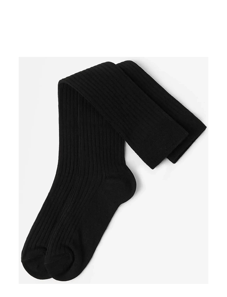 Lindex - 2-pack ribbed knee-high socks - kniestrümpfe - black - 0