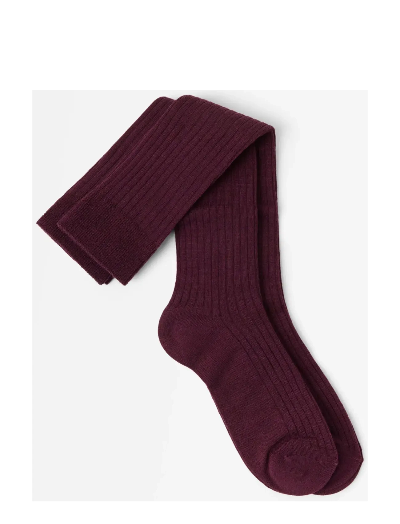Lindex - 2-pack ribbed knee-high socks - põlvikud - dark red - 1