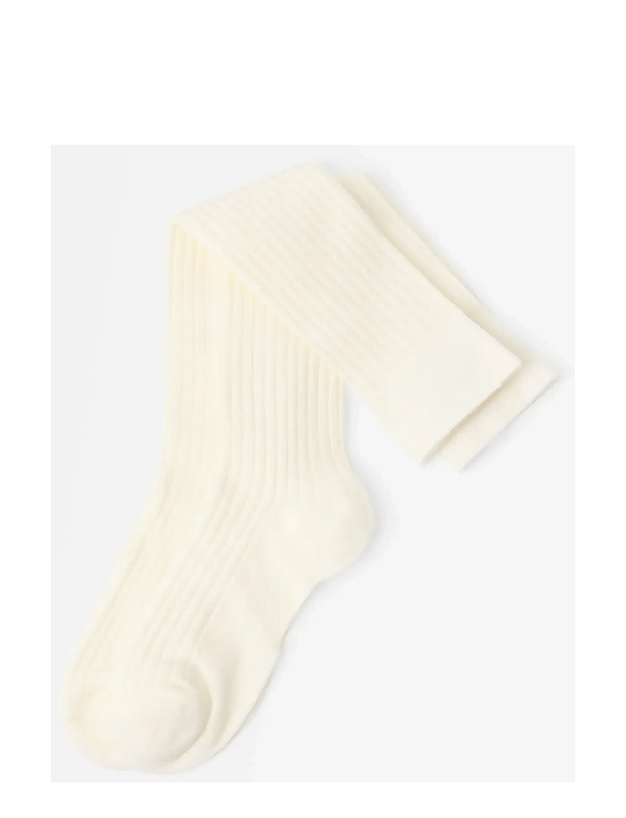 Lindex - 2-pack ribbed knee-high socks - põlvikud - white - 0