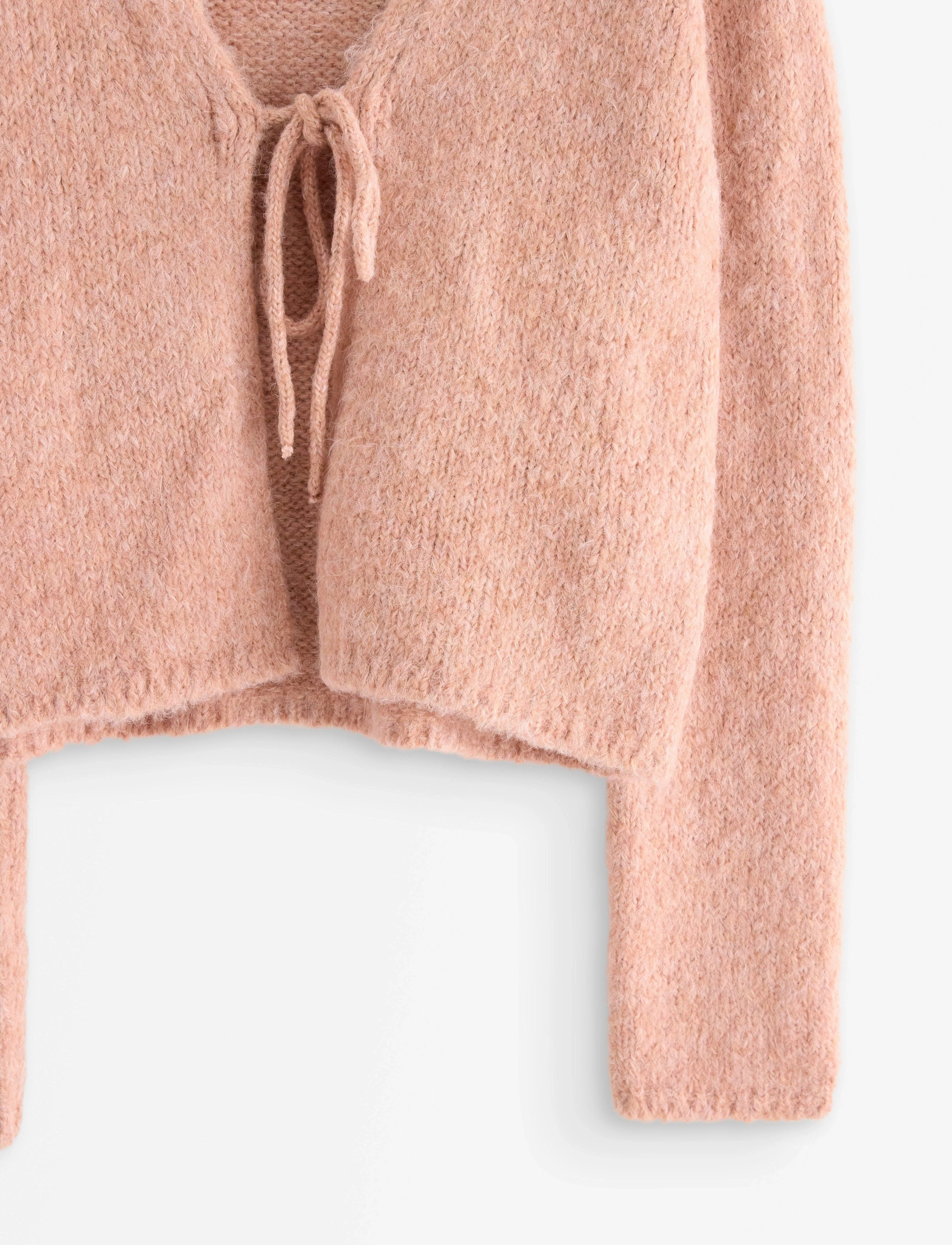 Lindex - Cardigan Petra - light dusty coral - 5