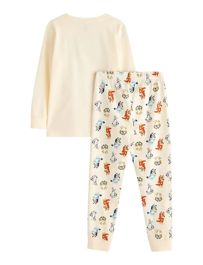 Lindex - Pyjama Bluey - pyjama-sets - white - 2