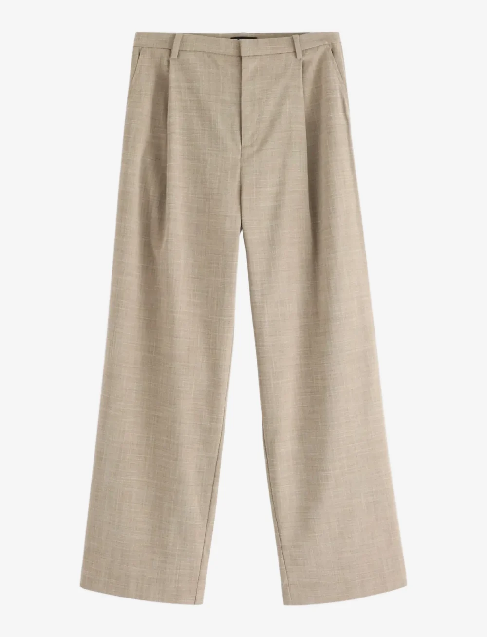 Lindex - Rette bukser - habitbukser - beige melange - 1