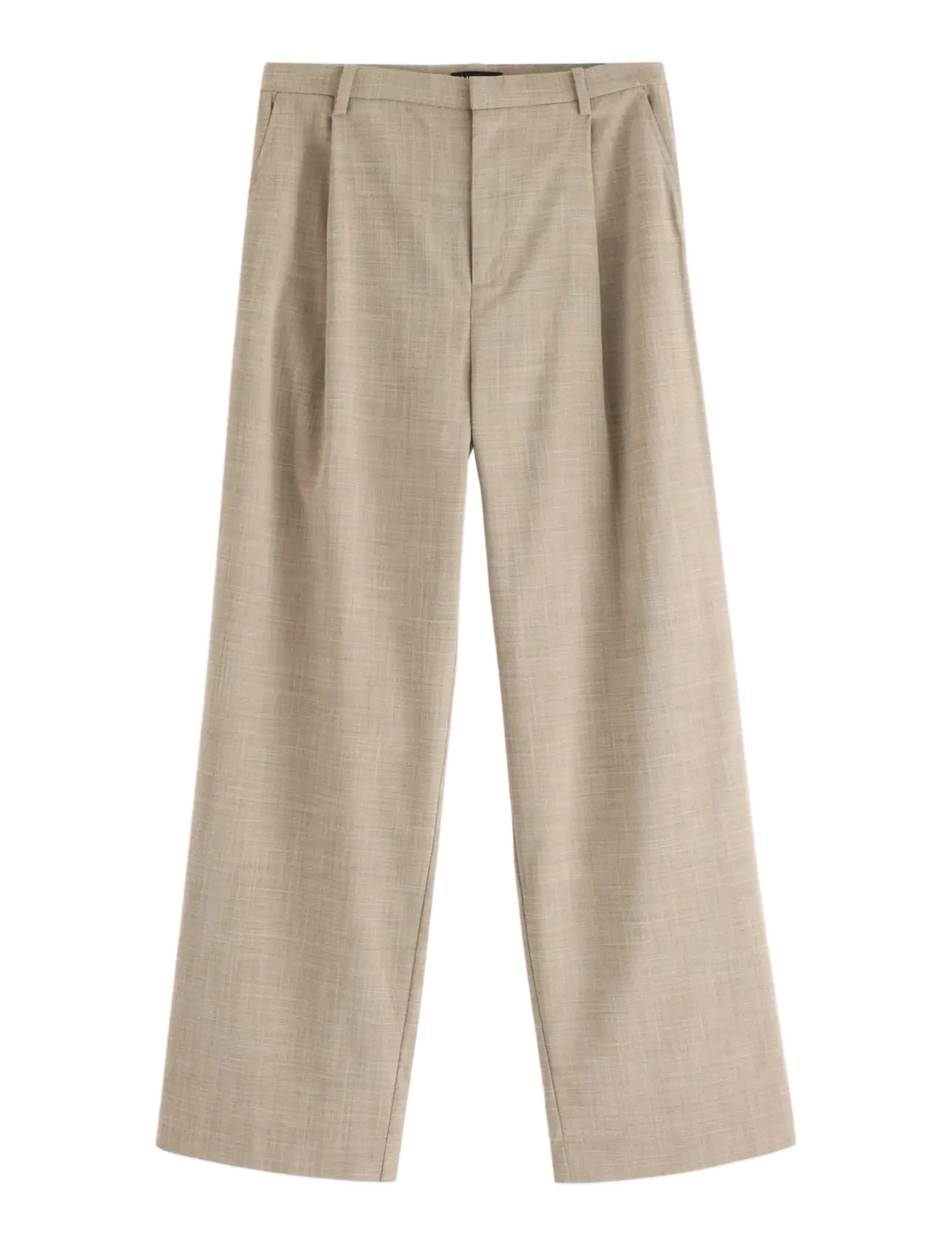 Lindex Raka byxor - Püksid - BEIGE MELANGE / beige