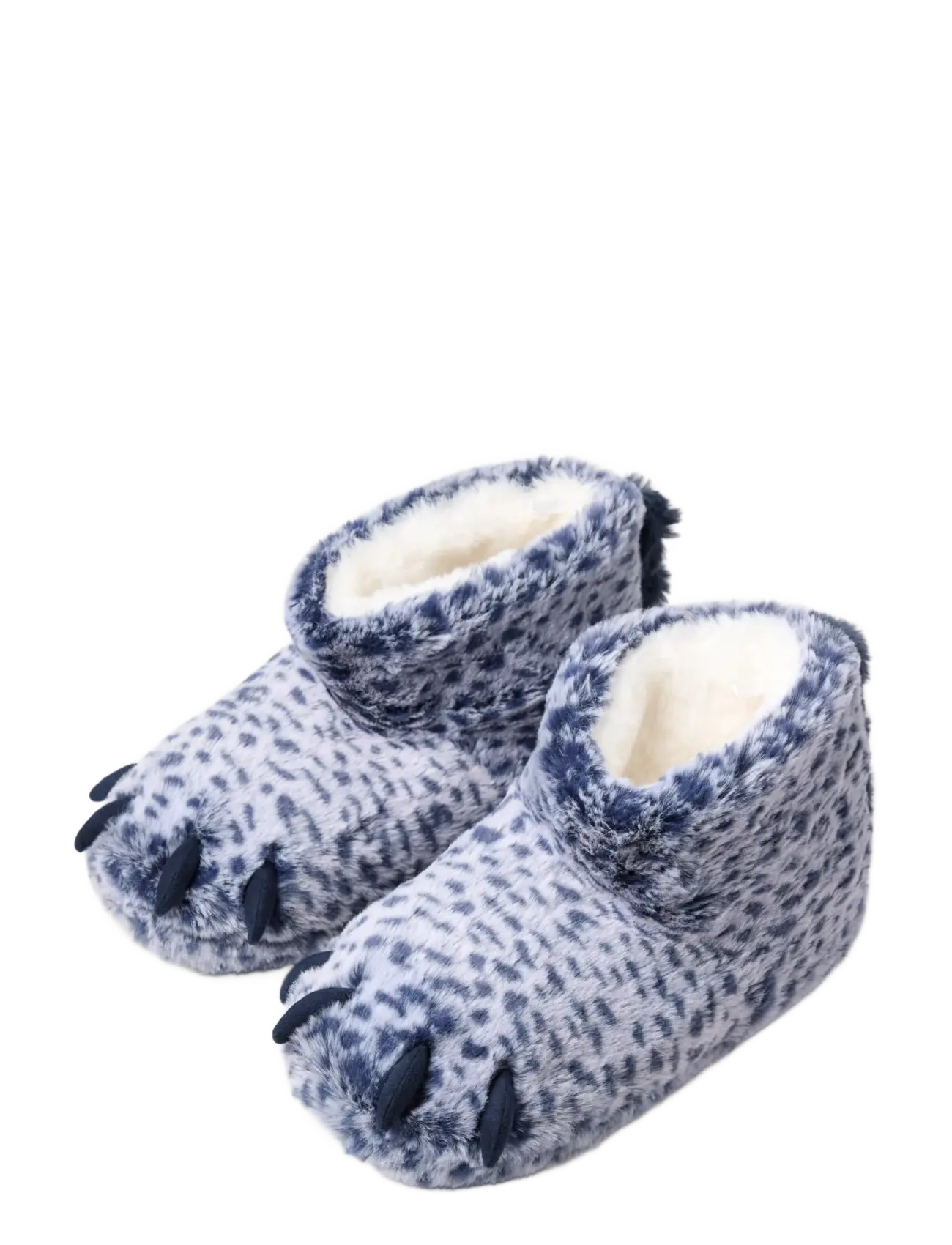 Lindex - Slippers dino high - hausschuhe - dark blue - 1