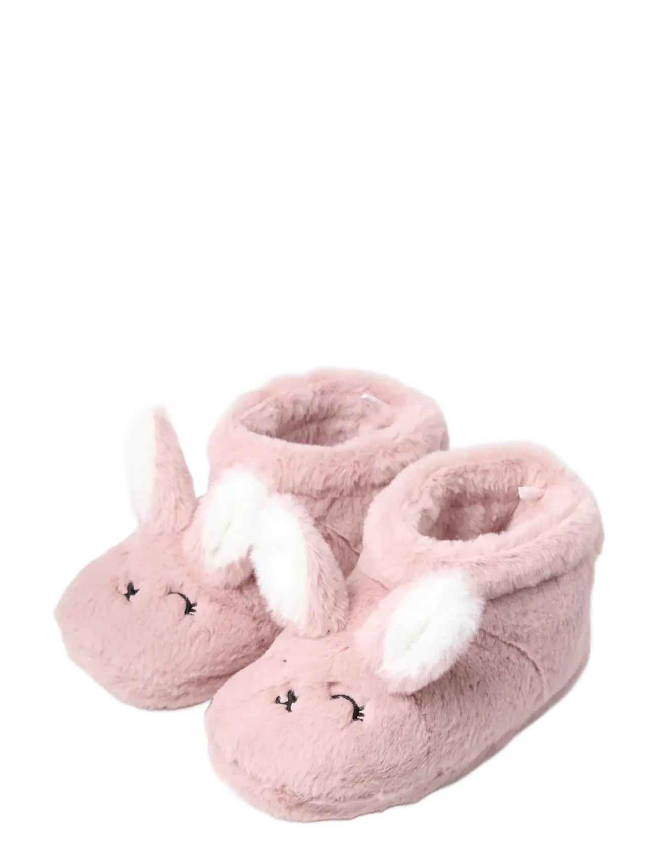 Lindex - Slippers rabbit high - hjemmesko - dusty pink - 1