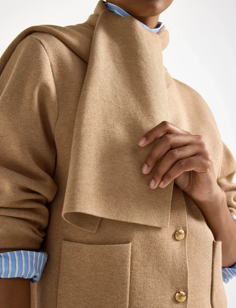 Lindex - Jacket Carly - herbstjacken - beige melange - 4