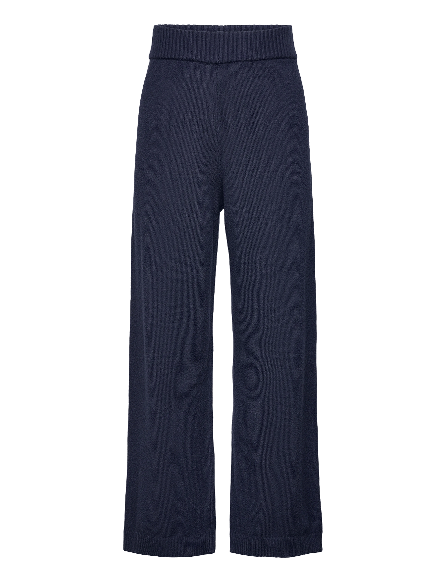 Lindex - Trouser knitted - bukser - navy - 1