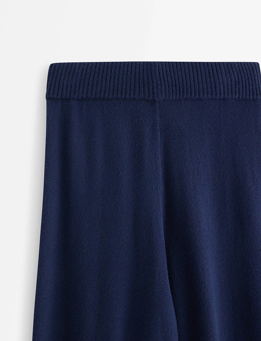 Lindex - Trouser knitted - bukser - navy - 5