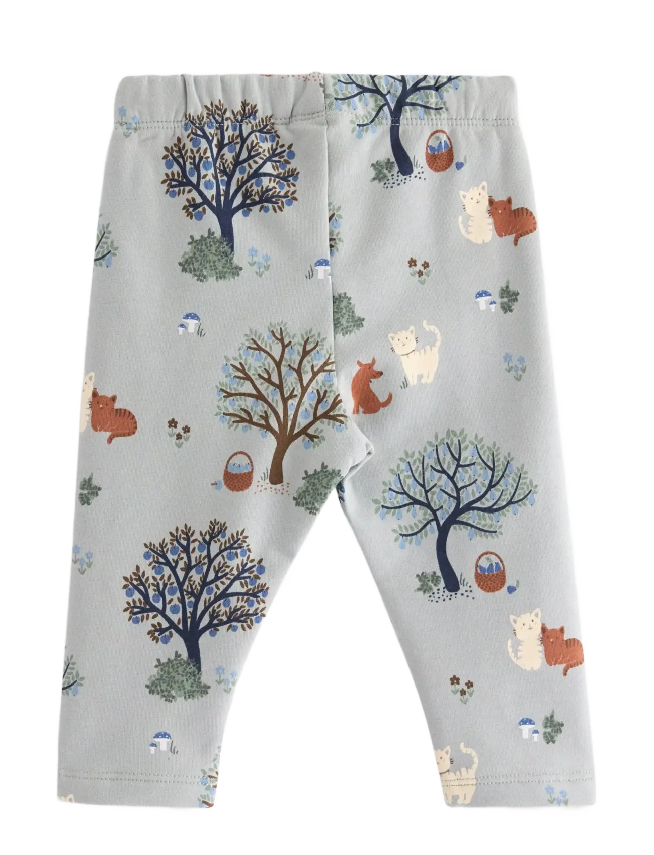 Lindex - Leggings Tree - retuusid - light dusty turquoise - 1