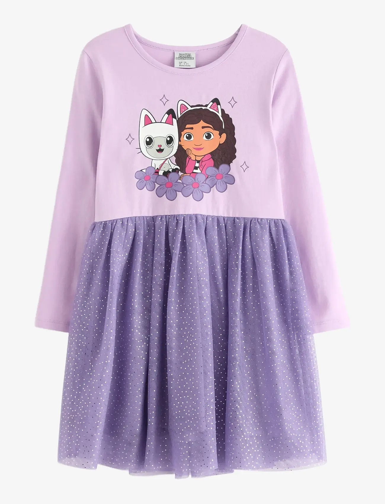 Lindex - With Gabby's Dollhouse dress - langærmede hverdagskjoler - light lilac - 1