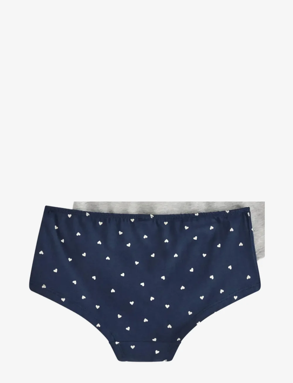Lindex - Panty Hipster 3p Hearts Dog - trosor - navy - 1