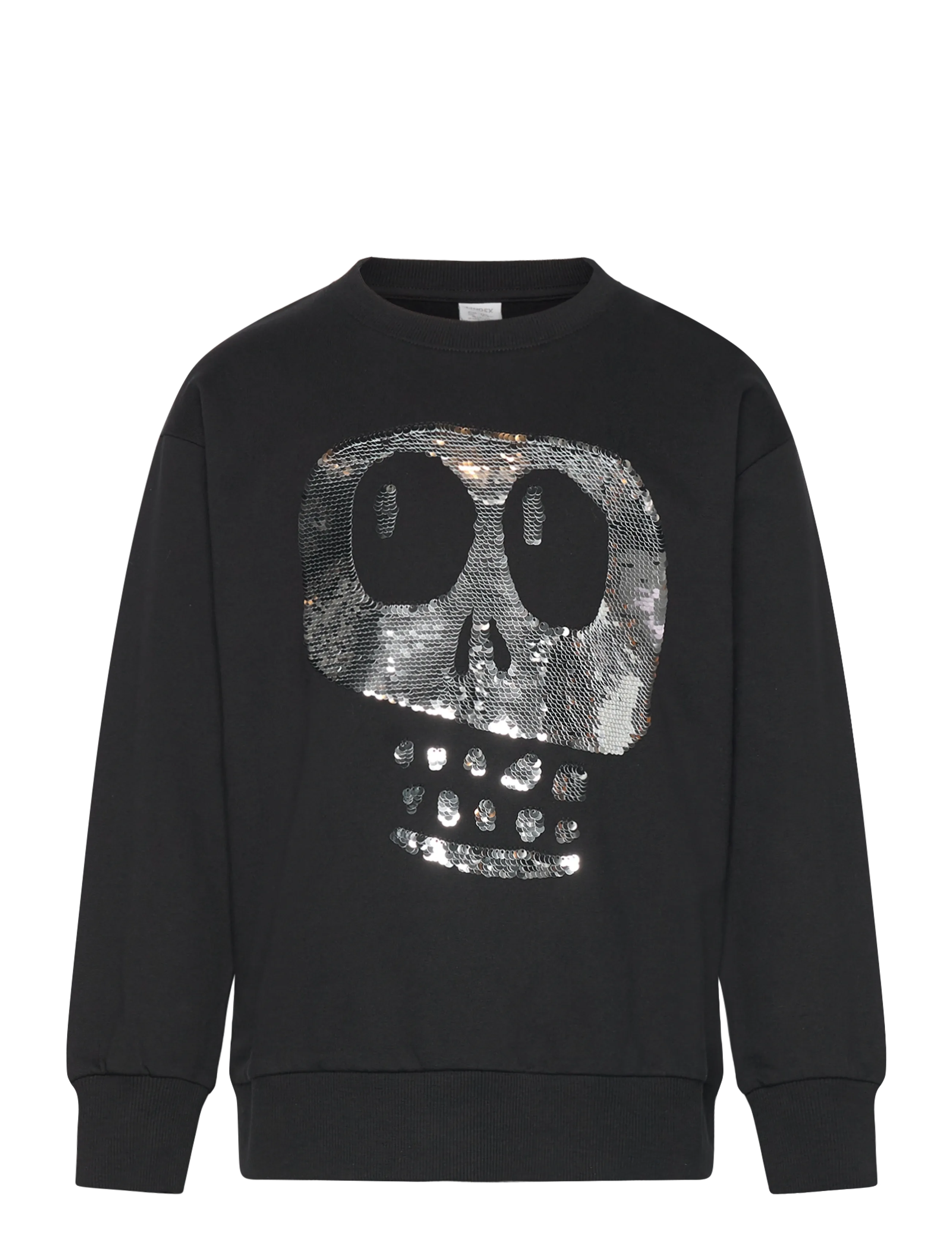Lindex Sweatshirt med borstad insida - Børn 2-8 år - BLACK / black