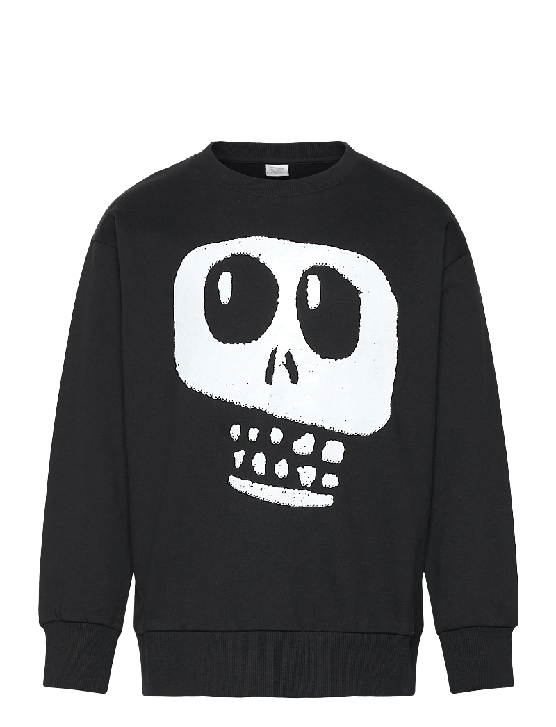 Lindex - Sweatshirt med borstad insida - sweatshirts - black - 2