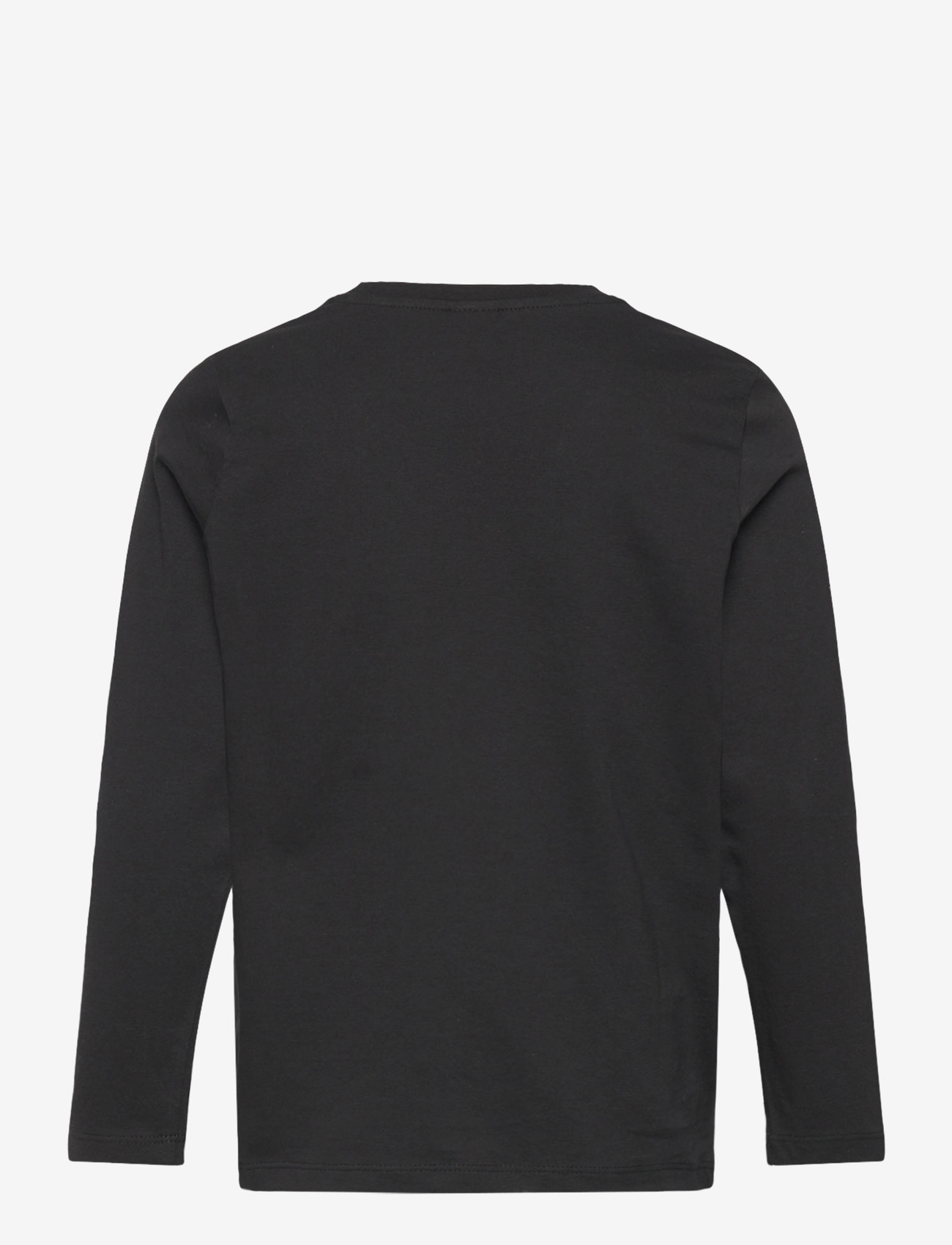 Lindex - Top LS Skeleton glow in the da - långärmade t-shirts - black - 2