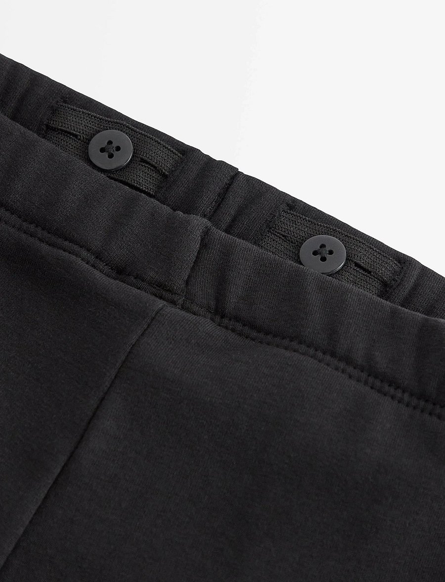 Lindex - Leggings Skull knee patch glow - leggings - black - 5