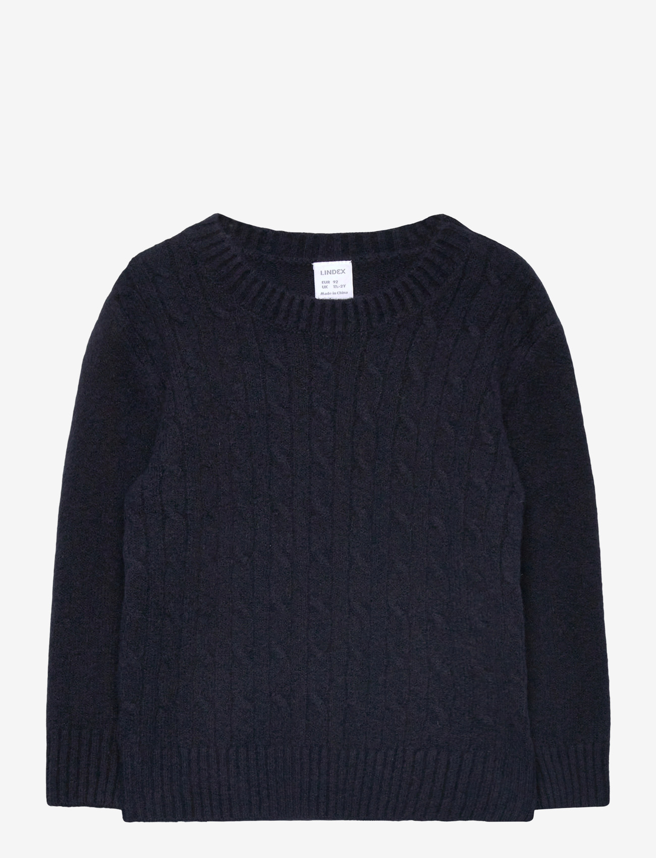 Lindex - Sweater knitted cable - džemprid - dark navy - 1