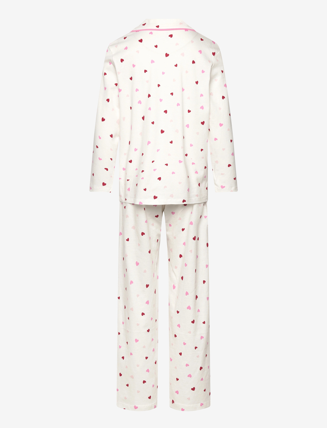Lindex - Pyjama Hearts - rinkiniai - light dusty white - 2