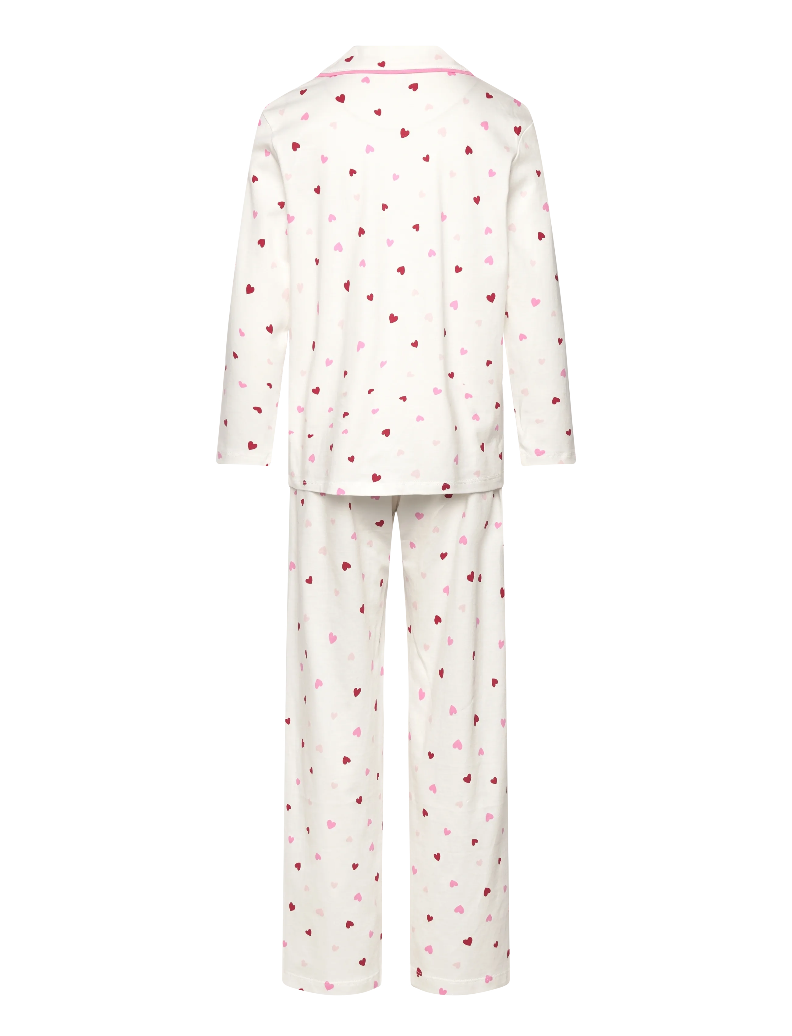 Lindex - Pyjama Hearts - sets - light dusty white - 2