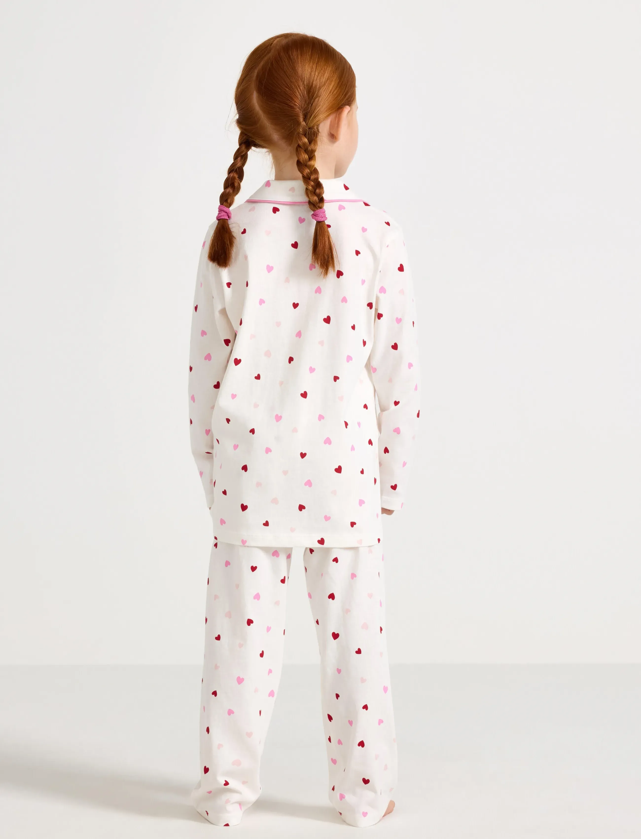 Lindex - Pyjama Hearts - sets - light dusty white - 5