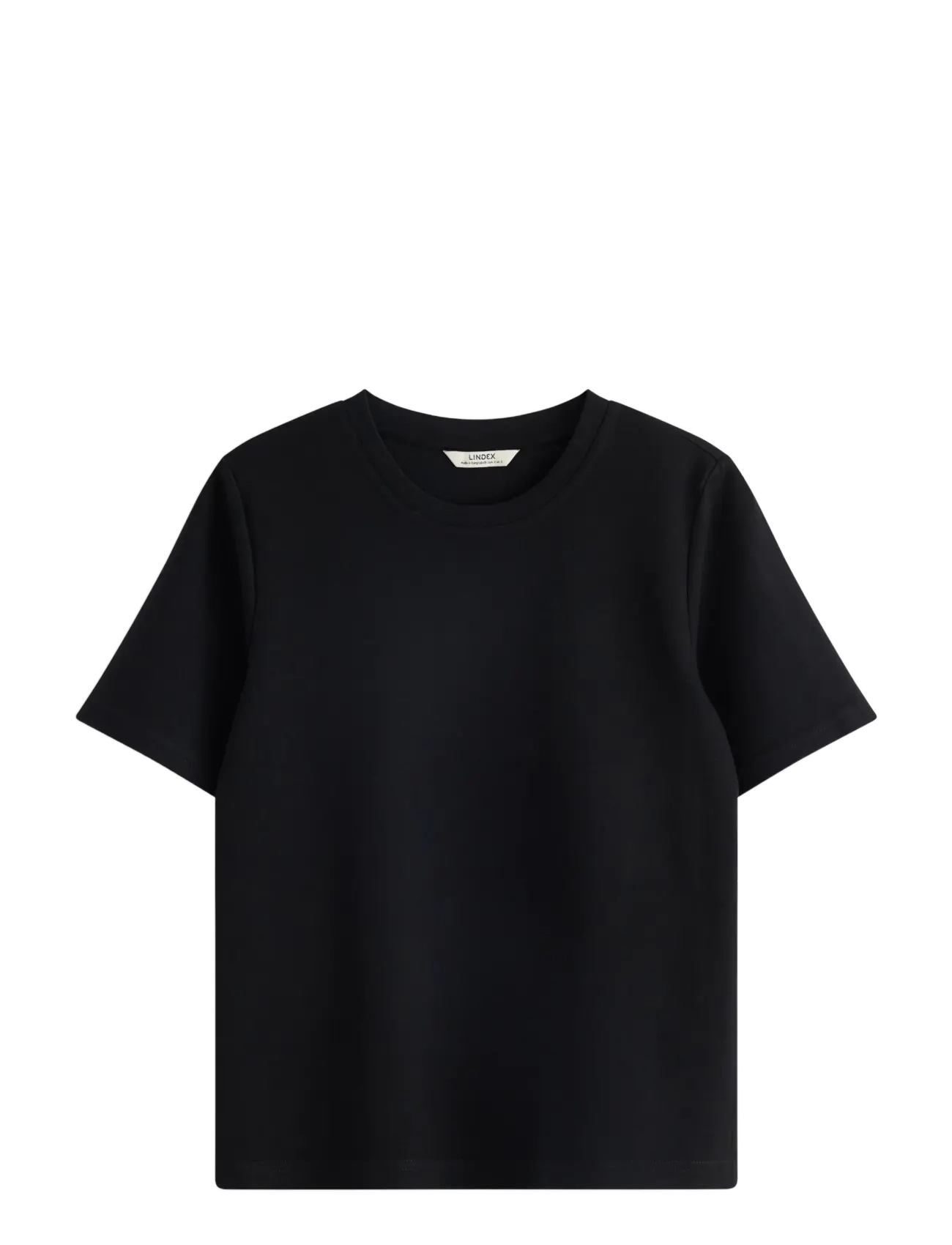 Lindex T-shirt in heavy cotton - Mysiga looks - BLACK / black