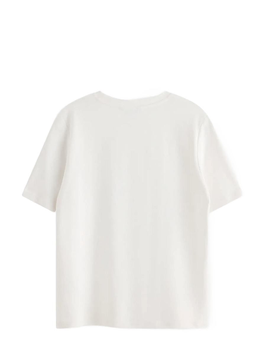 Lindex - T-shirt in heavy cotton - t-shirts - white - 2