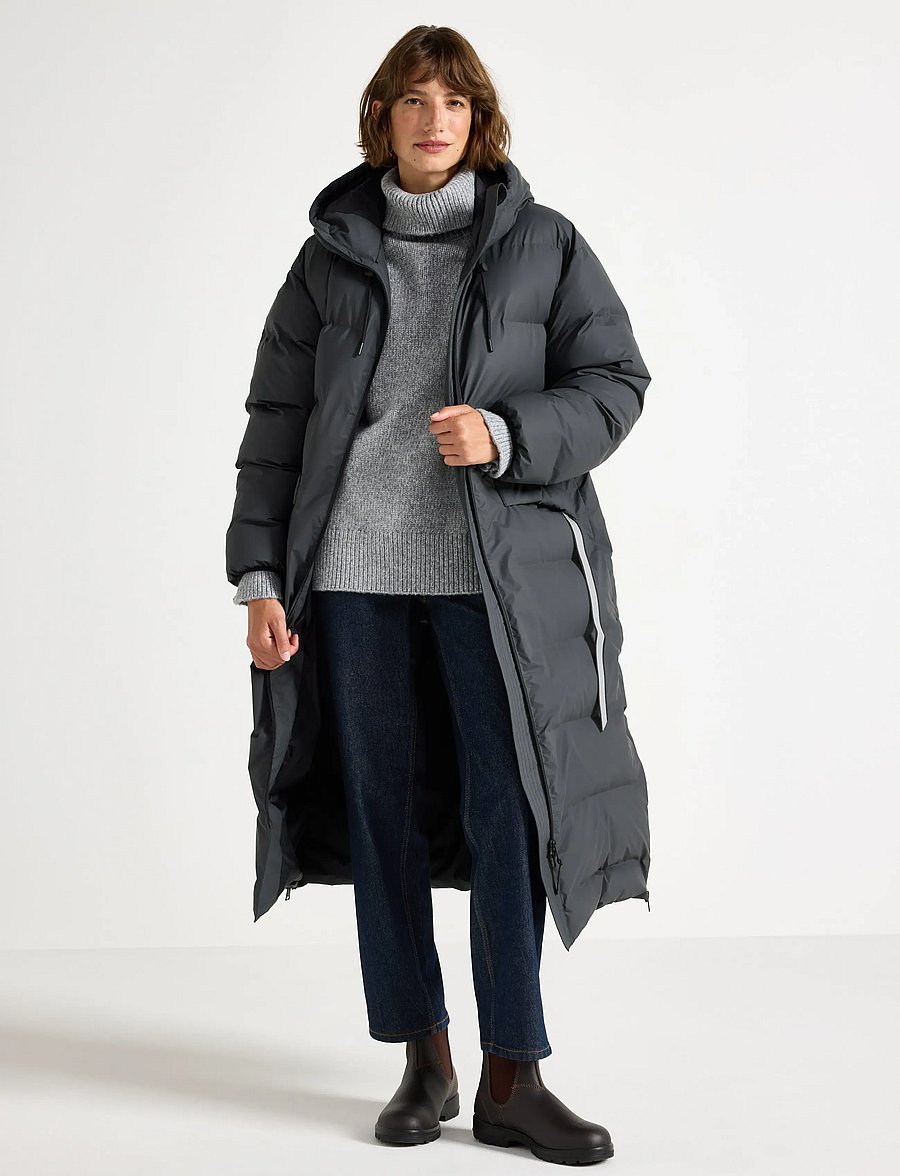 Lindex - Jacket Ellie - vinterjackor - anthracite grey - 0