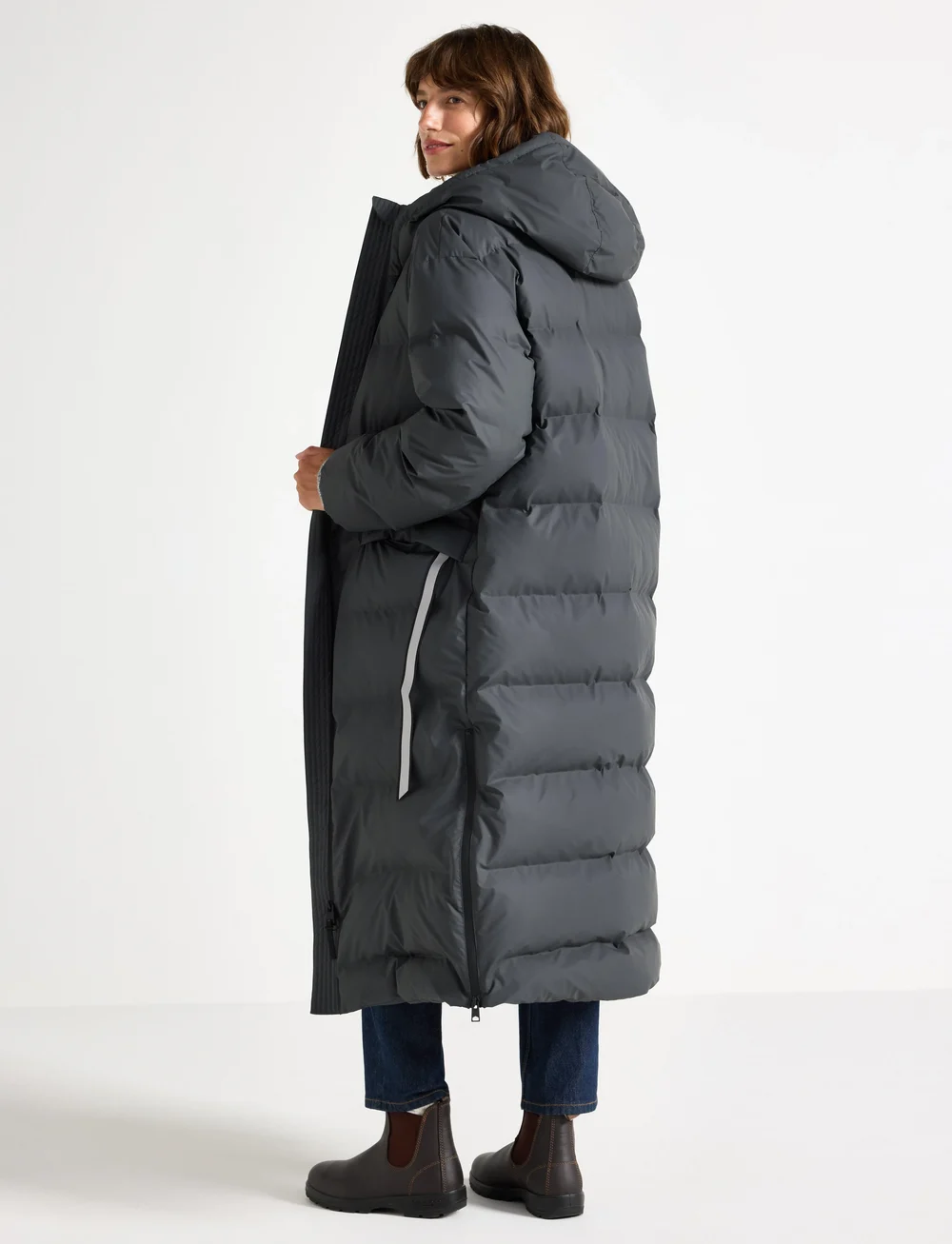 Lindex - Jacket Ellie - dunfrakker - anthracite grey - 3