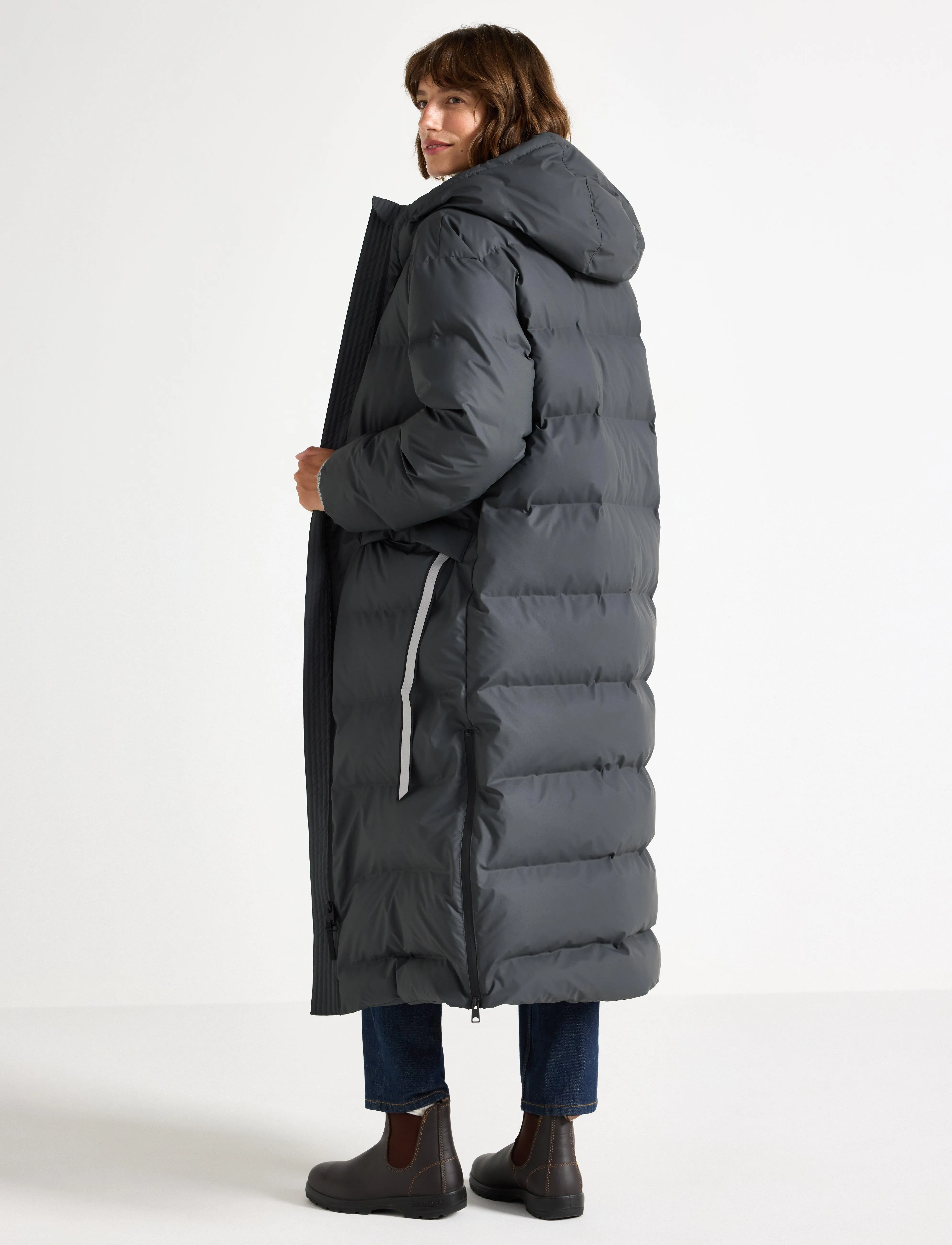 Lindex - Jacket Ellie - vinterjackor - anthracite grey - 3