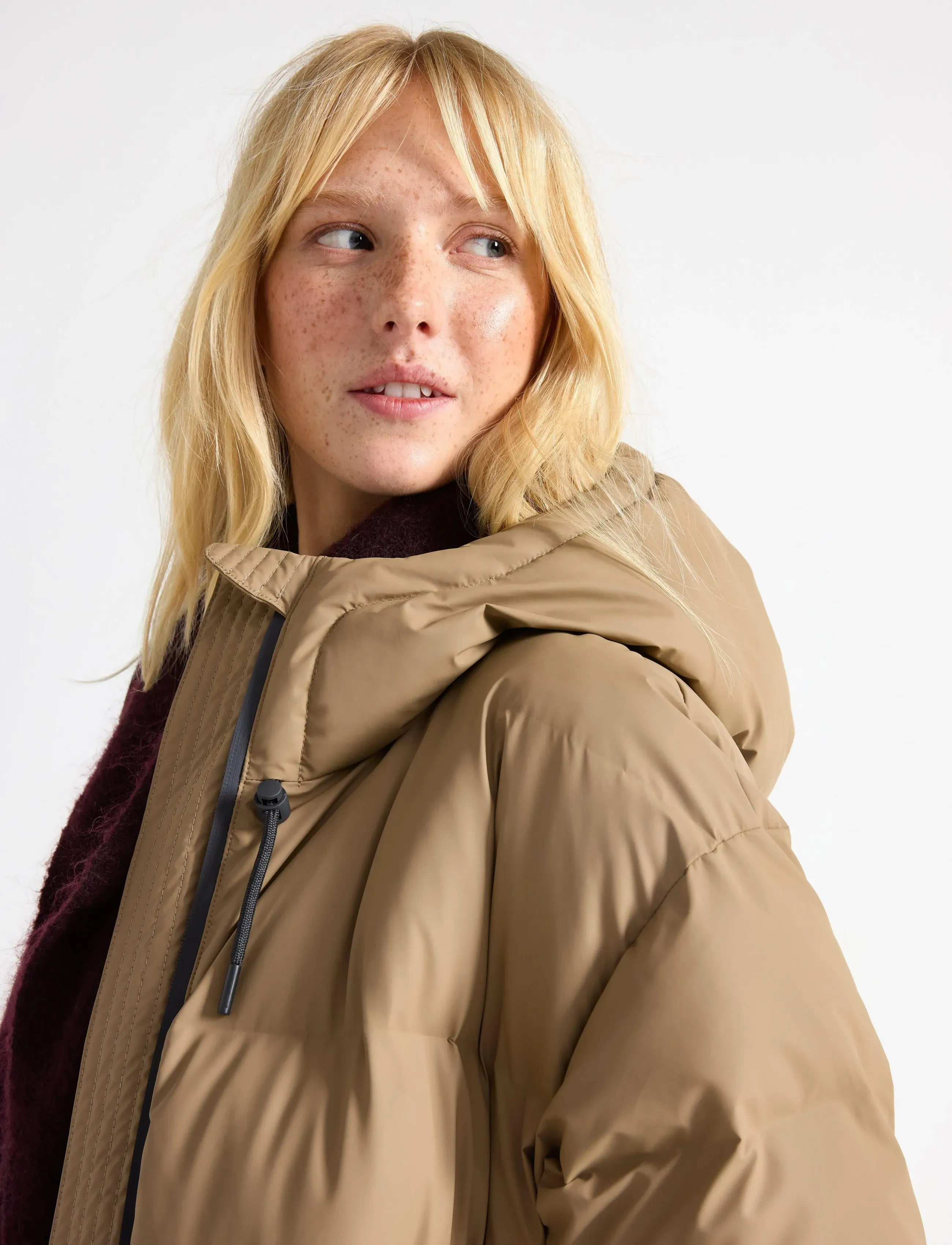 Lindex - Jacket Ellie - gefütterte & daunenjacken - light dusty khaki - 4
