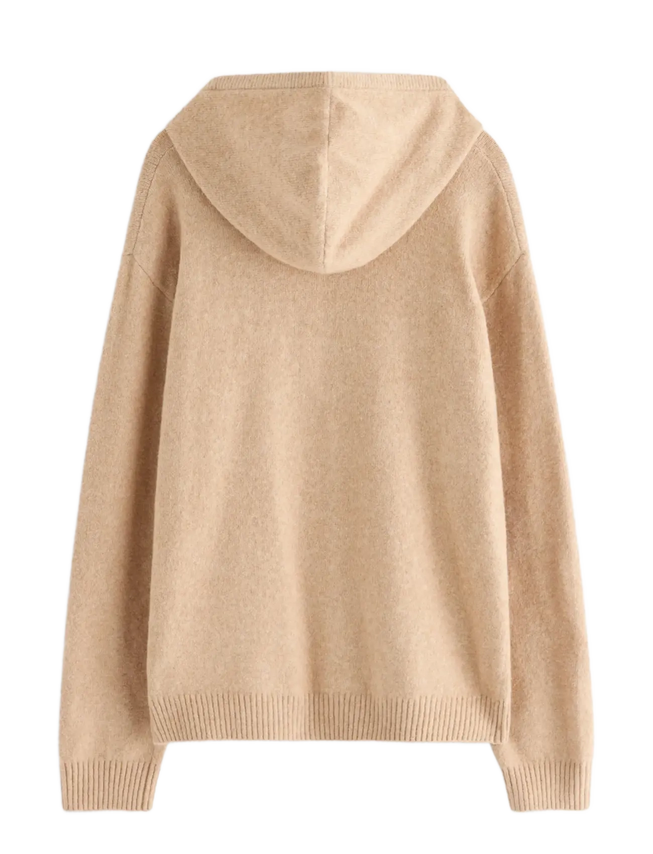 Lindex - Sweatshirt hood knitted - kapuzenpullover - beige melange - 2