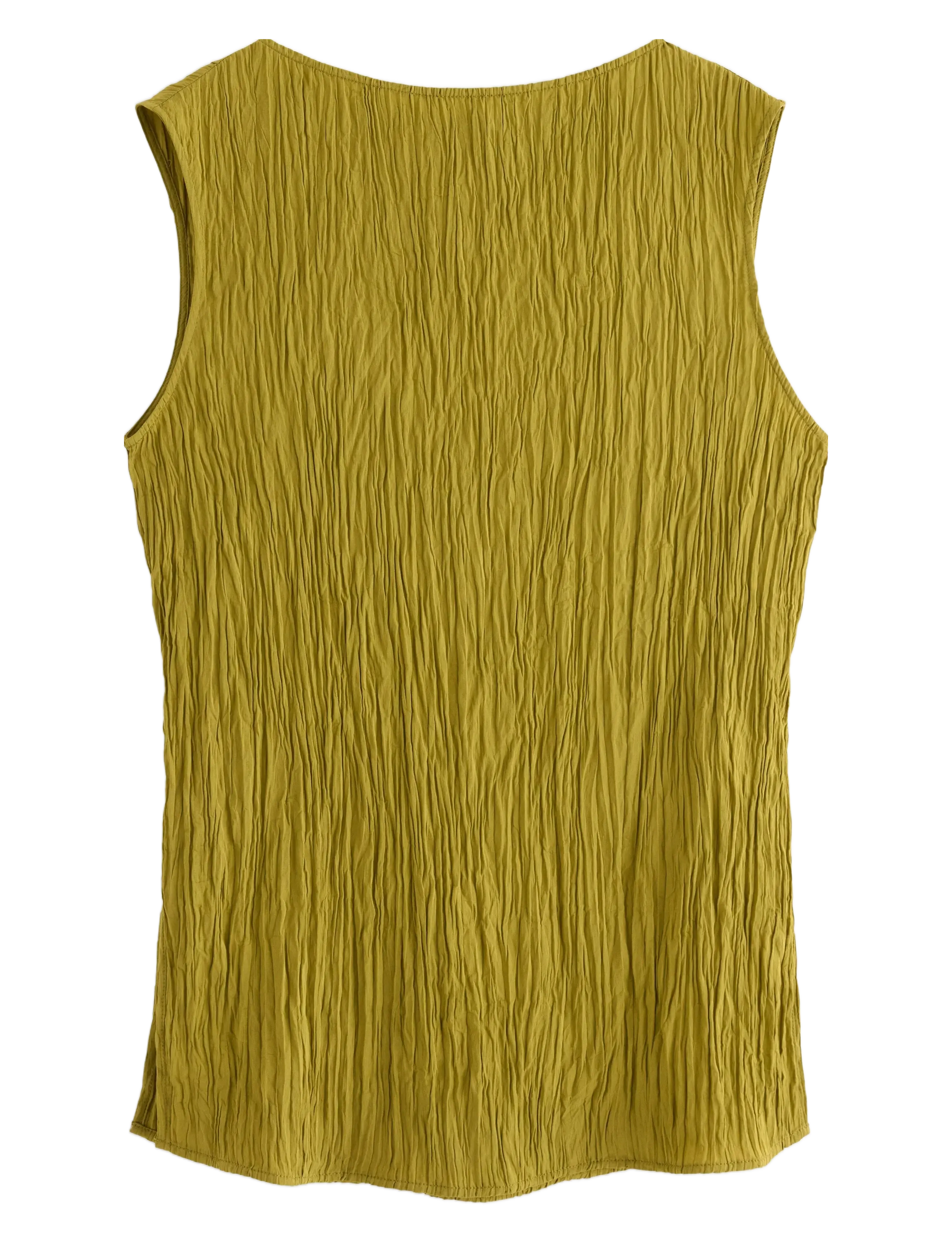Lindex - Blouse Verona crinkle - dusty green - 2