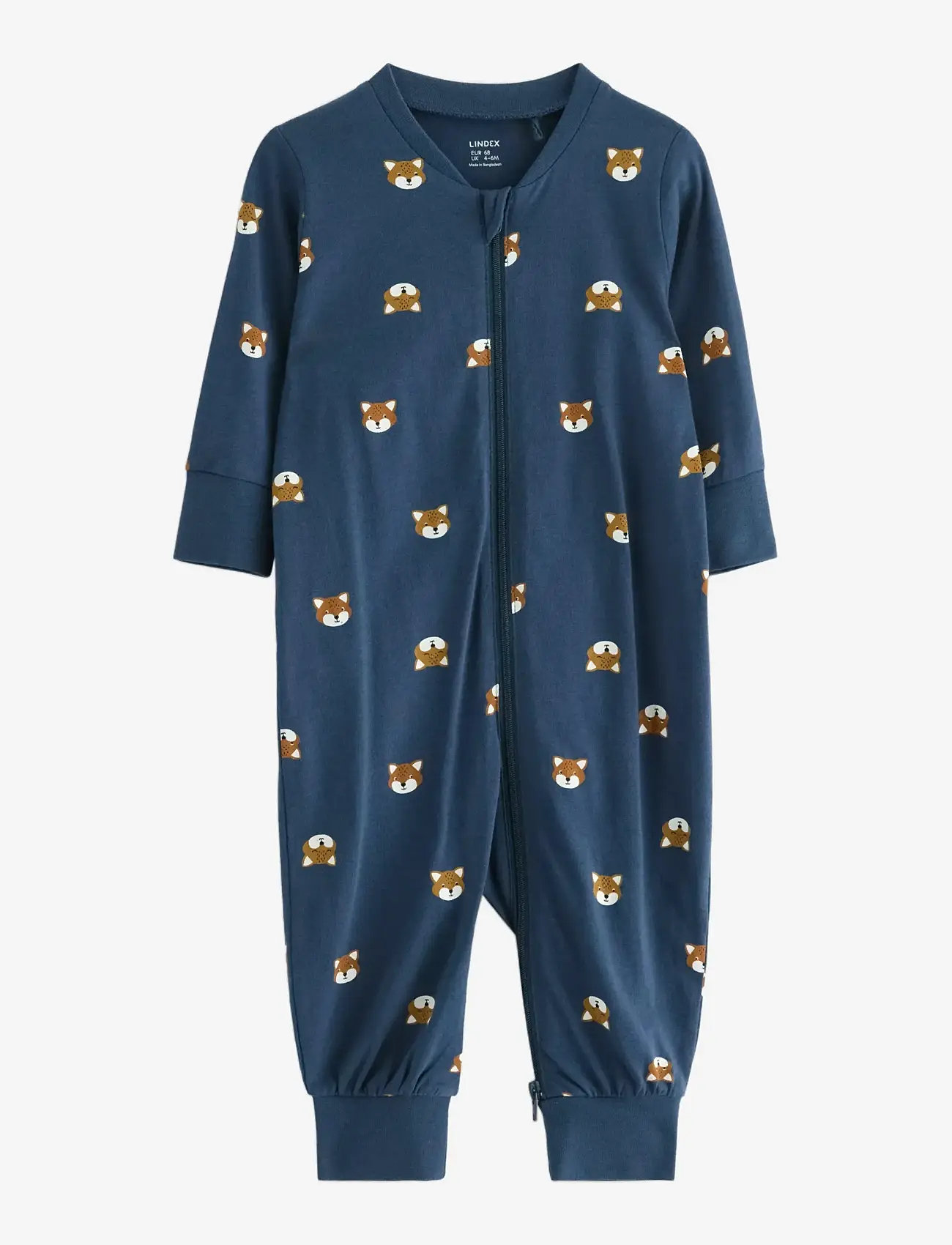 Lindex - Pyjamas Fox BF - natdragter - dark blue - 0