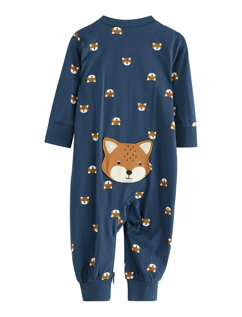 Lindex - Pyjamas Fox BF - natdragter - dark blue - 1