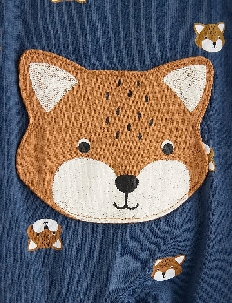 Lindex - Pyjamas Fox BF - natdragter - dark blue - 2